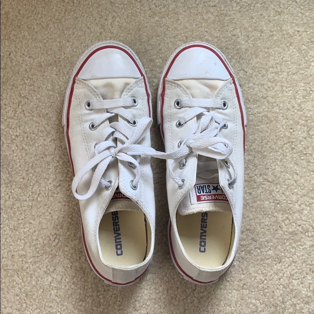 Kids White Converse